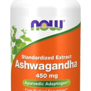 ASHWAGANDHA EXT 450MG 90 vcaps Now Foods