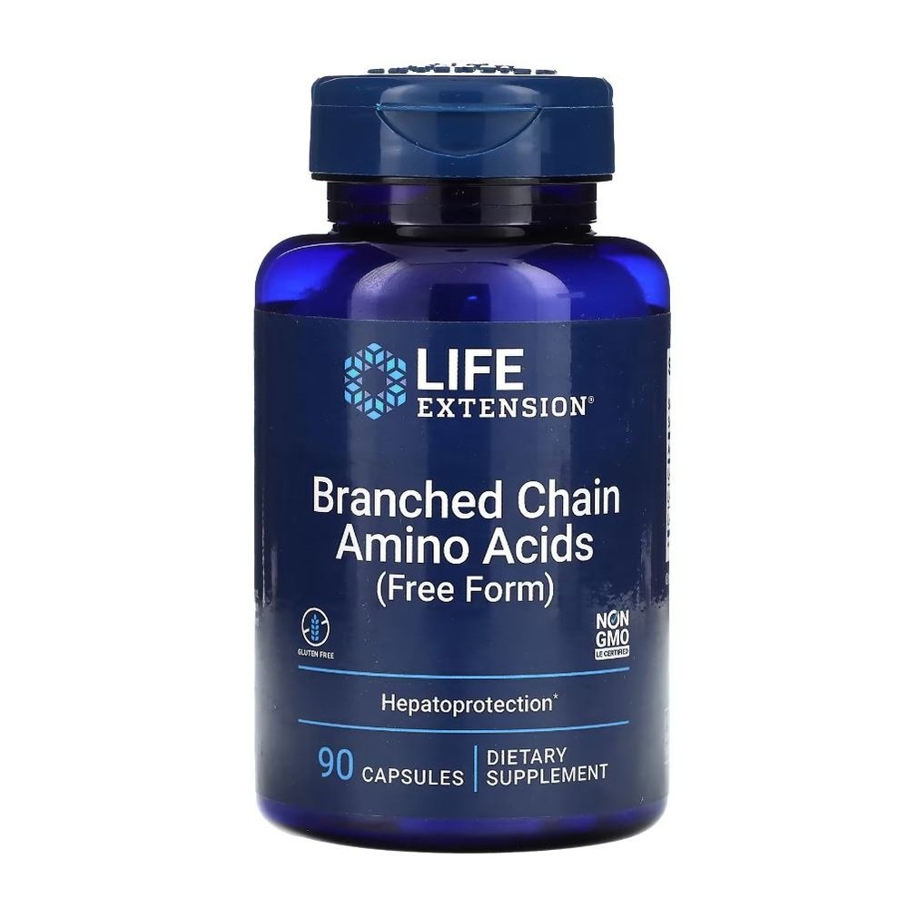 Branched Chain Amino Acids 90 capsules LIFE Extension