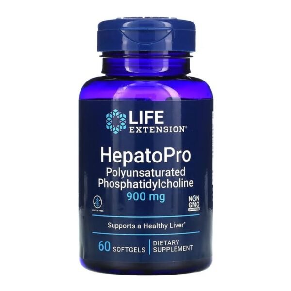 HepatoPro Polyunsaturated Phosphatidylcholine 900 mg, 60 softgels