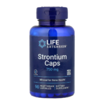 Strontium Caps 750 mg, 90 vegetarian capsules Life Extension