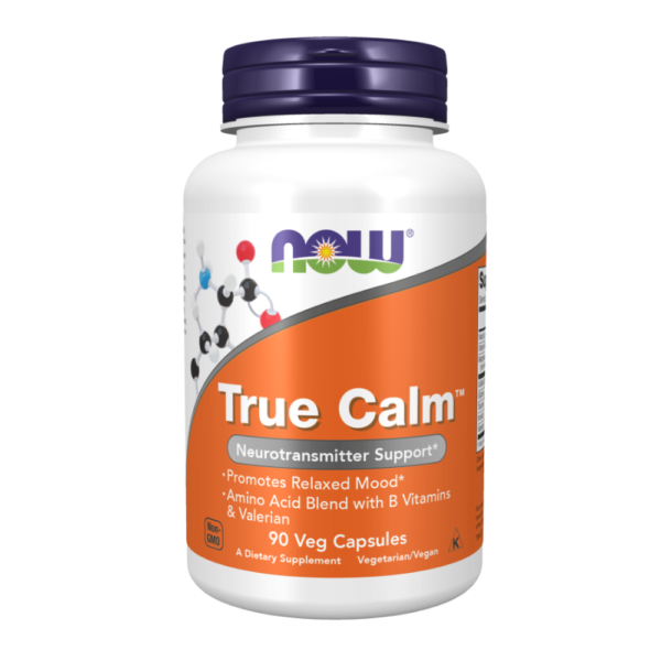 True Calm, 90 Veg Capsules Now foods