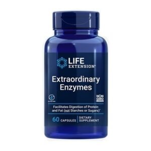 Extraordinary Enzymes 60 caps LIFE Extension