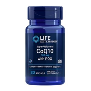 Super Ubiquinol CoQ10 com BioPQQ 100mg 30 caps LIFE Extension