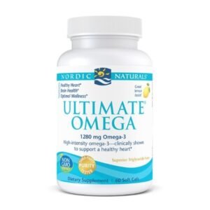 Ultimate Omega 60count sabor limão NORDIC Naturals