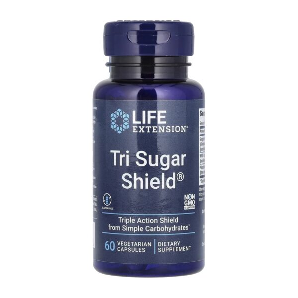 Tri Sugar Shield, 60 Vegetarian Capsules Life Extension