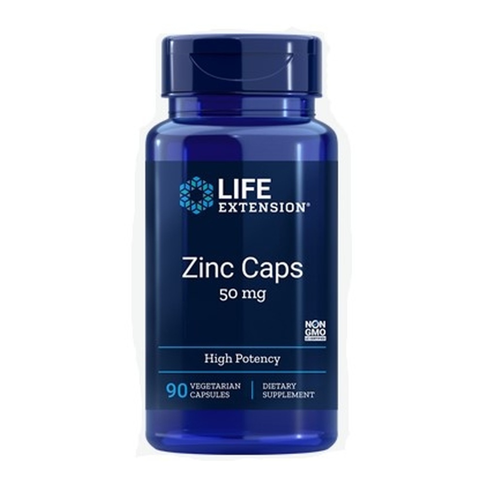 Zinco Caps 50 mg 90 vegetarian capsules LIFE Extension