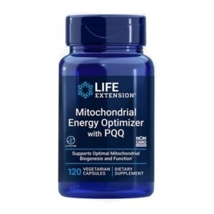 Mitochondrial Energy Optmizer Otimizador de energia mitocondrial com BioPQQ 120 caps LIFE Extension