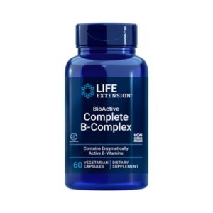 Complexo B - BioActive Complete B Complex 60 veg capsules Life Extension