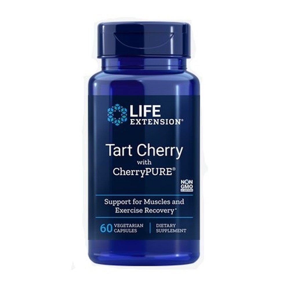 Tart Cherry with CherryPURE 60 capsulas LIFE Extension