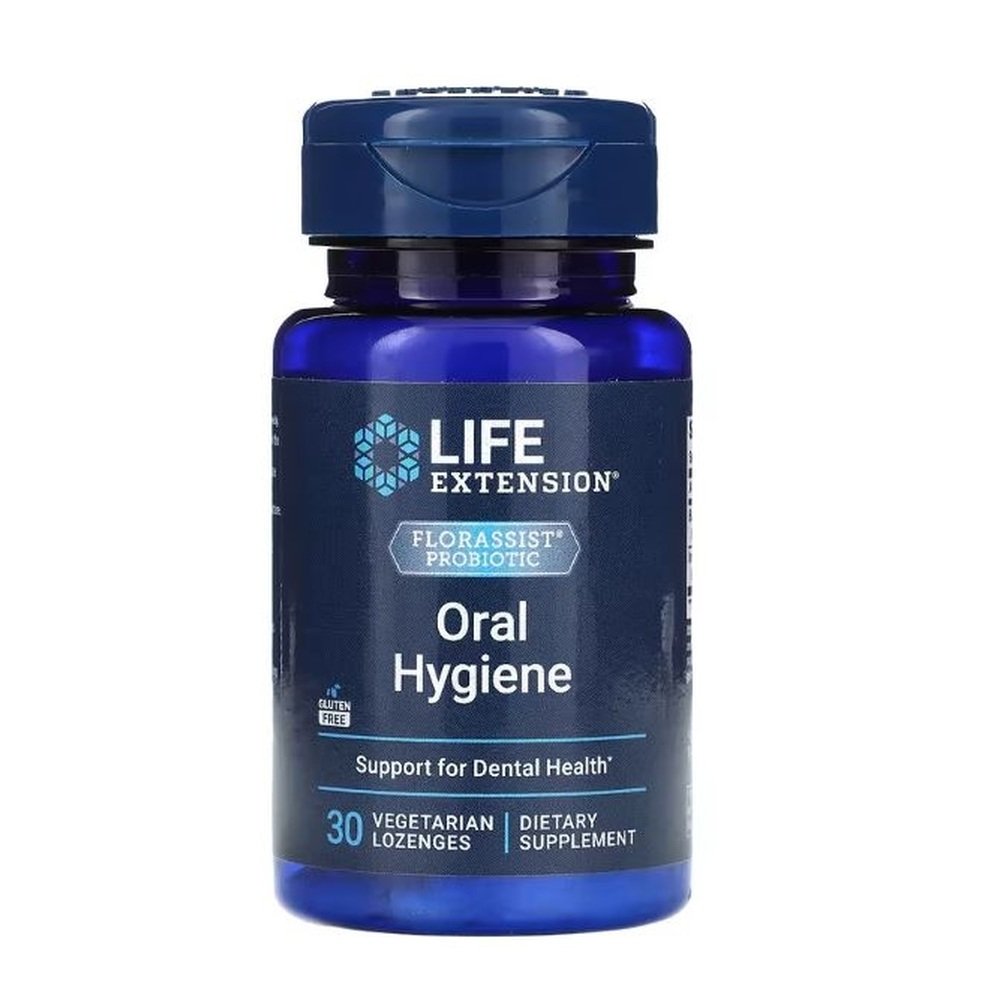 FLORASSIST Oral Hygiene 30 vegetarian lozenges Life Extension