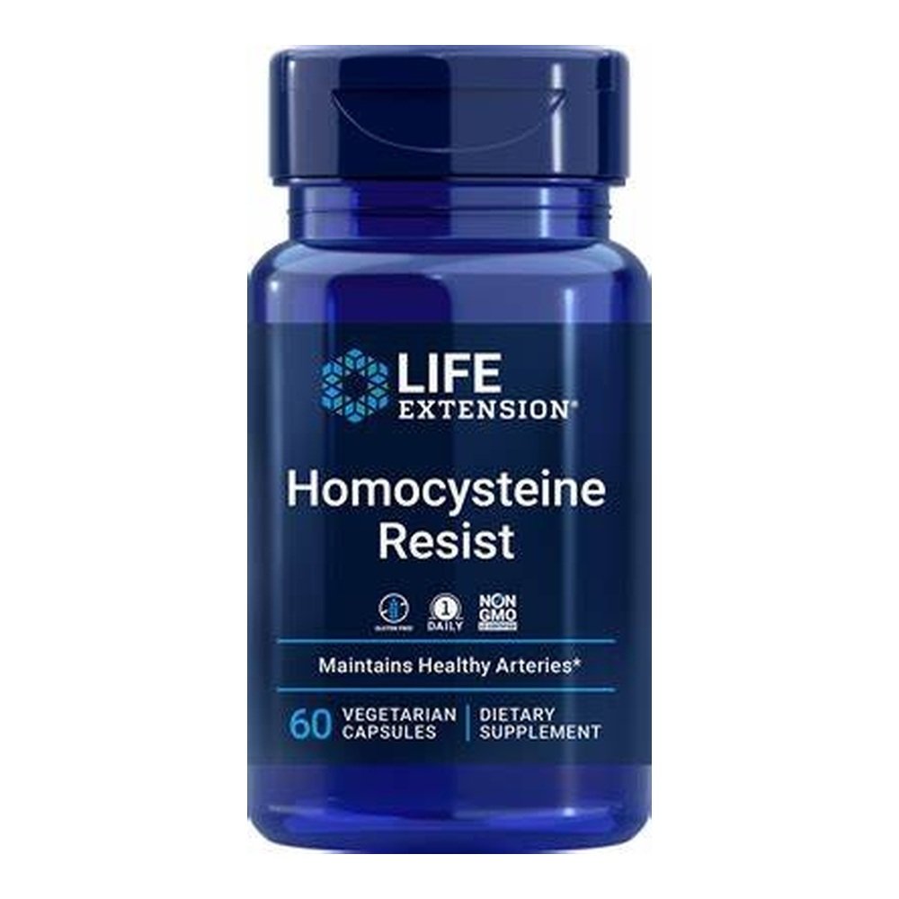Homocysteine Resist 60 vegetarian capsules Life Extension