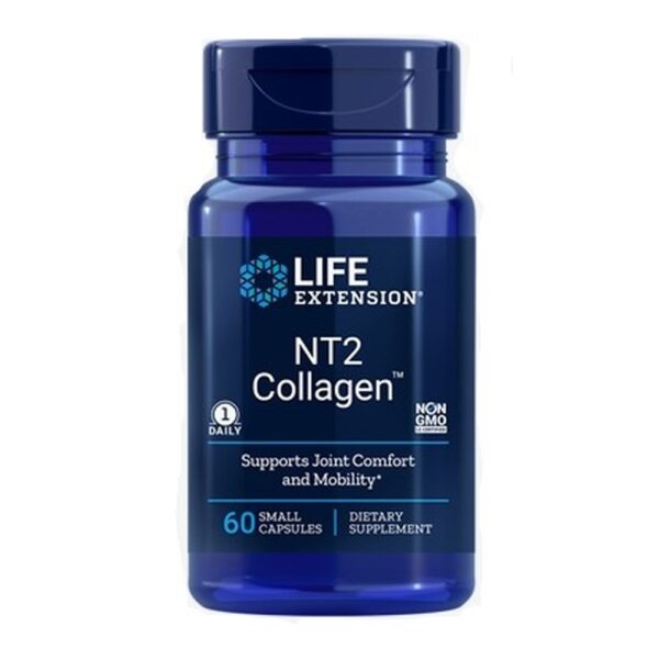 NT2 Colágeno 40mg 60 caps LIFE Extension