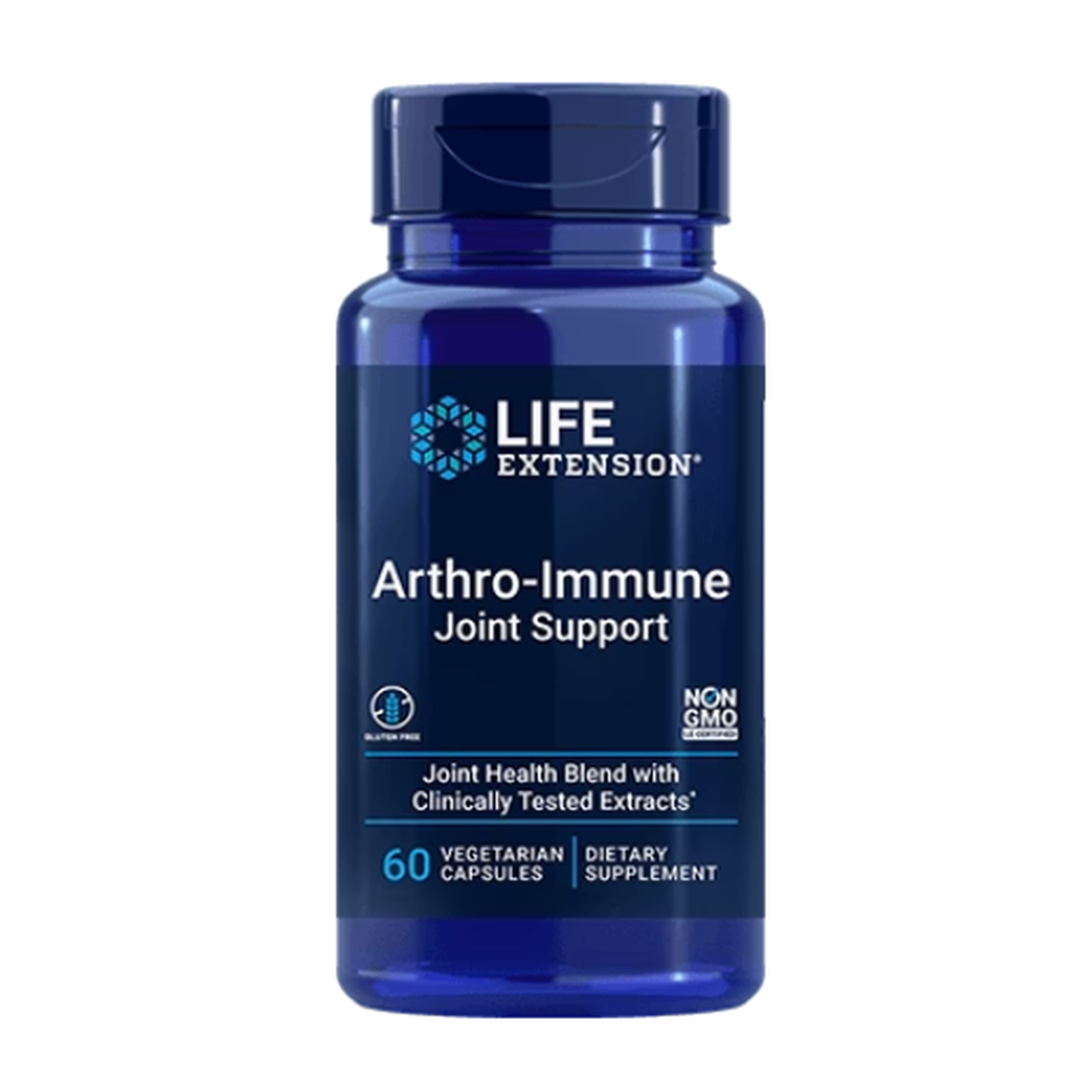 Arthro-Immune Joint Support 60 vegetarian capsules Life Extension