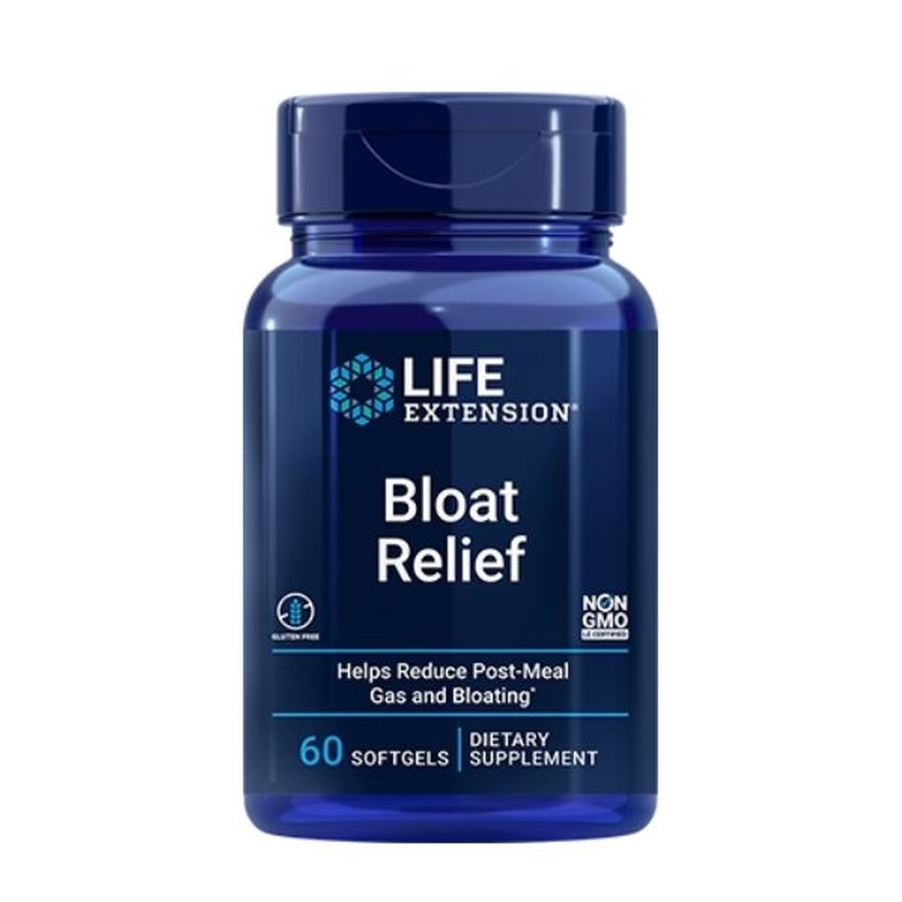 Bloat Relief 60 softgels Life Extension