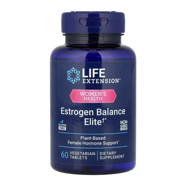 Women's Health, Estrogen Balance Elite, 60 Vegetarian Tablets Life Extension