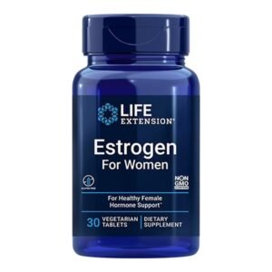 Estrogen For Women, 30 Comprimidos Vegetarianos Life Extension