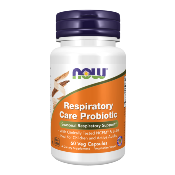 Respiratory Care Probiotic, 60 Veg Capsules Now foods