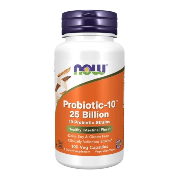 Probiotic-10 25 Billion 100Veg Capsules Now