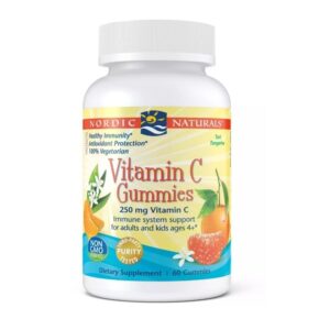 Vitamina C 250mg 60 gummies Nordic Naturals
