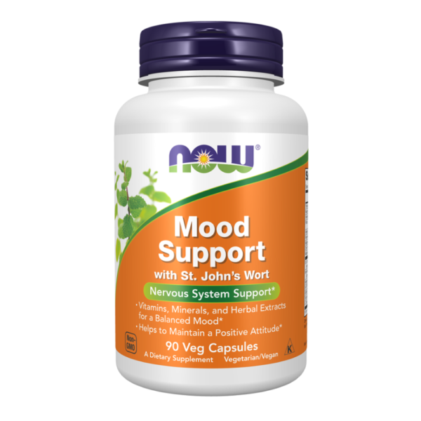 Mood Support with St. John's Wort, 90 Veg Capsules Now foods