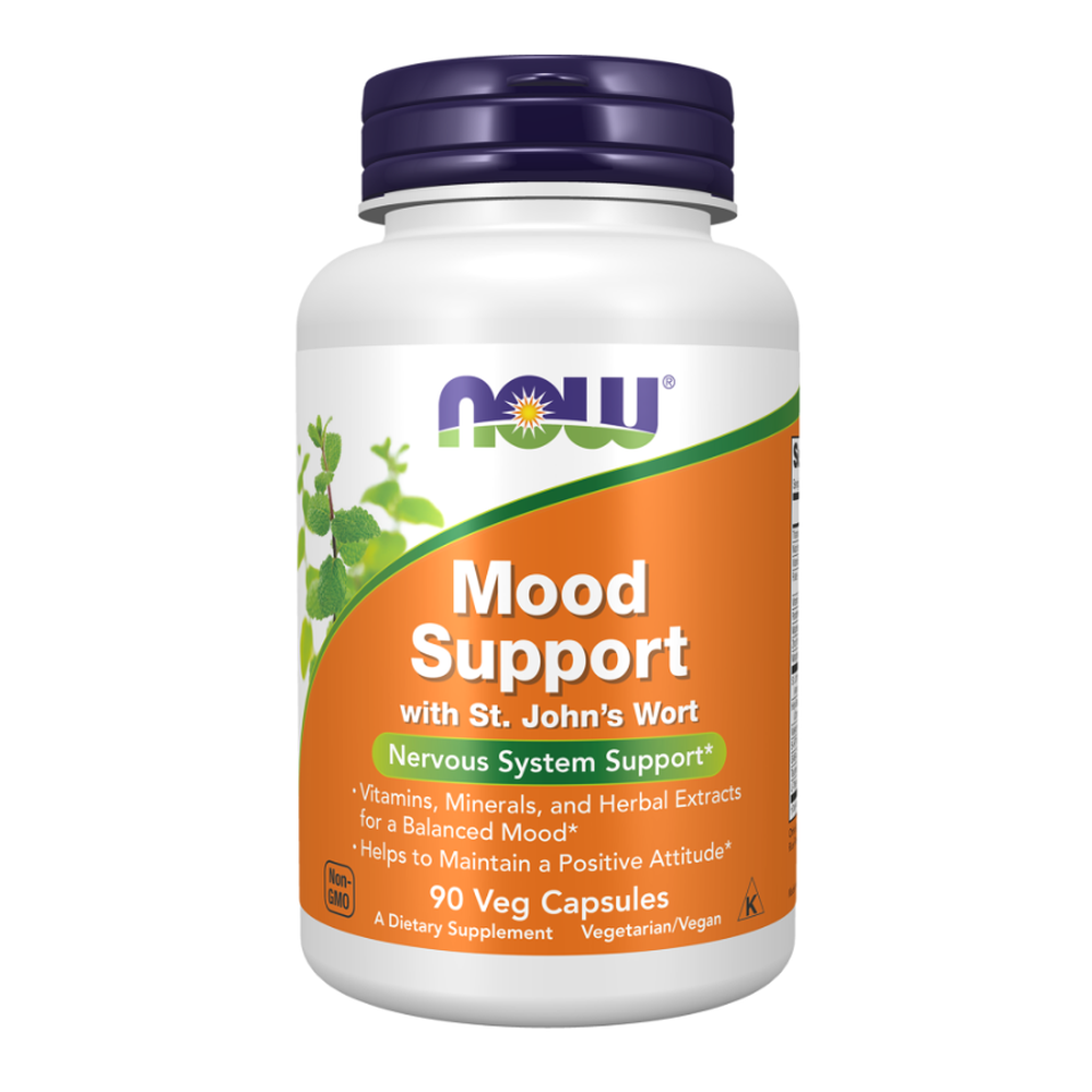 Mood Support with St. John's Wort, 90 Veg Capsules Now foods