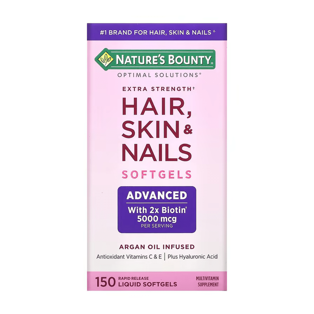 Hair Skin Nails 150 caps Nature Bounty