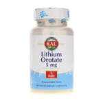 KAL Lithium Orotate (5mg) 60 vcaps