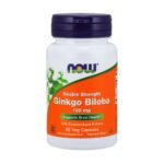 Ginkgo Biloba Double Strength 120 mg 50 caps NOW Foods
