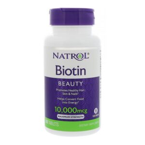 Biotina 10.000mcg 100 comprimidos NATROL