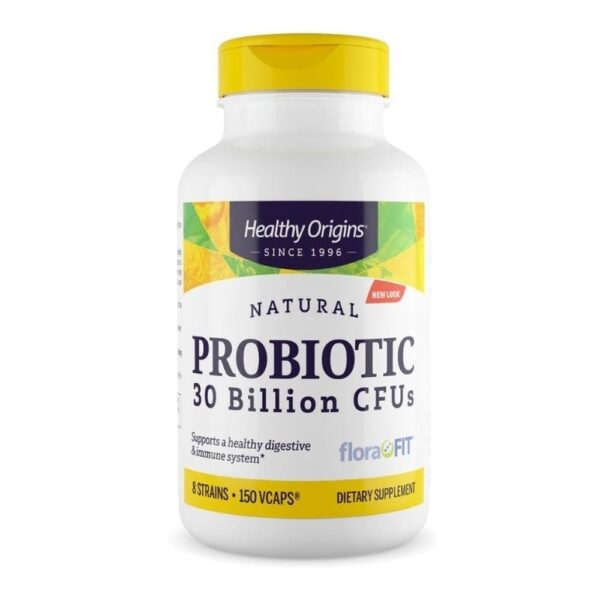 Probiotic 30 Billion CFU's 150 vcaps (Shelf Stable) Healthy Origins
