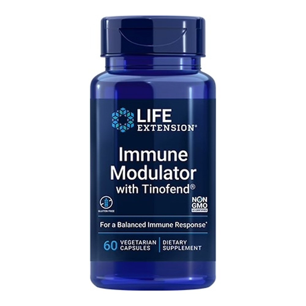 Immune Modulator with Tinofend, 60 Vcaps Life Extension