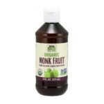 Monk Fruit Organic adoçante 237 ml NOW Foods
