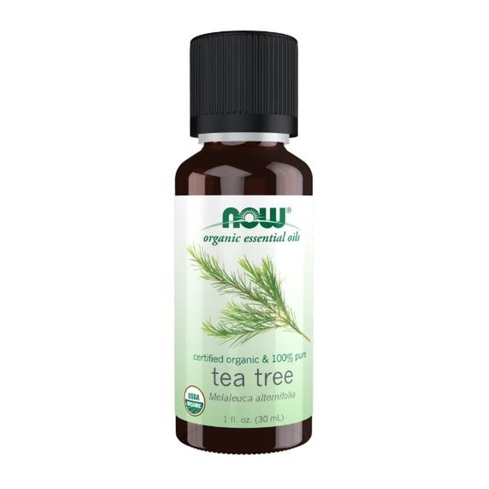 ORGANIC TEA TREE OIL 1oz NOW Foods