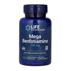 Mega Benfotiamine, 250 mg, 120 Vegetarian Capsules Life Extension