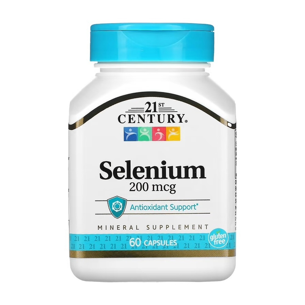 Selenium, 200 mcg, 60 Capsules