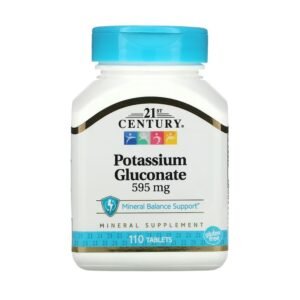 Potassium Gluconate, 595 mg, 110 Tablets