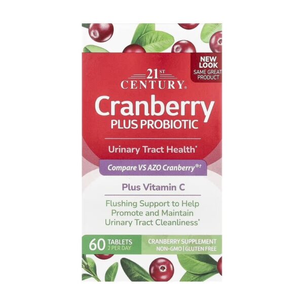 Cranberry Plus Probiotic, 60 Tablets