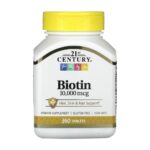 Biotin, 10,000 mcg, 360 Tablets