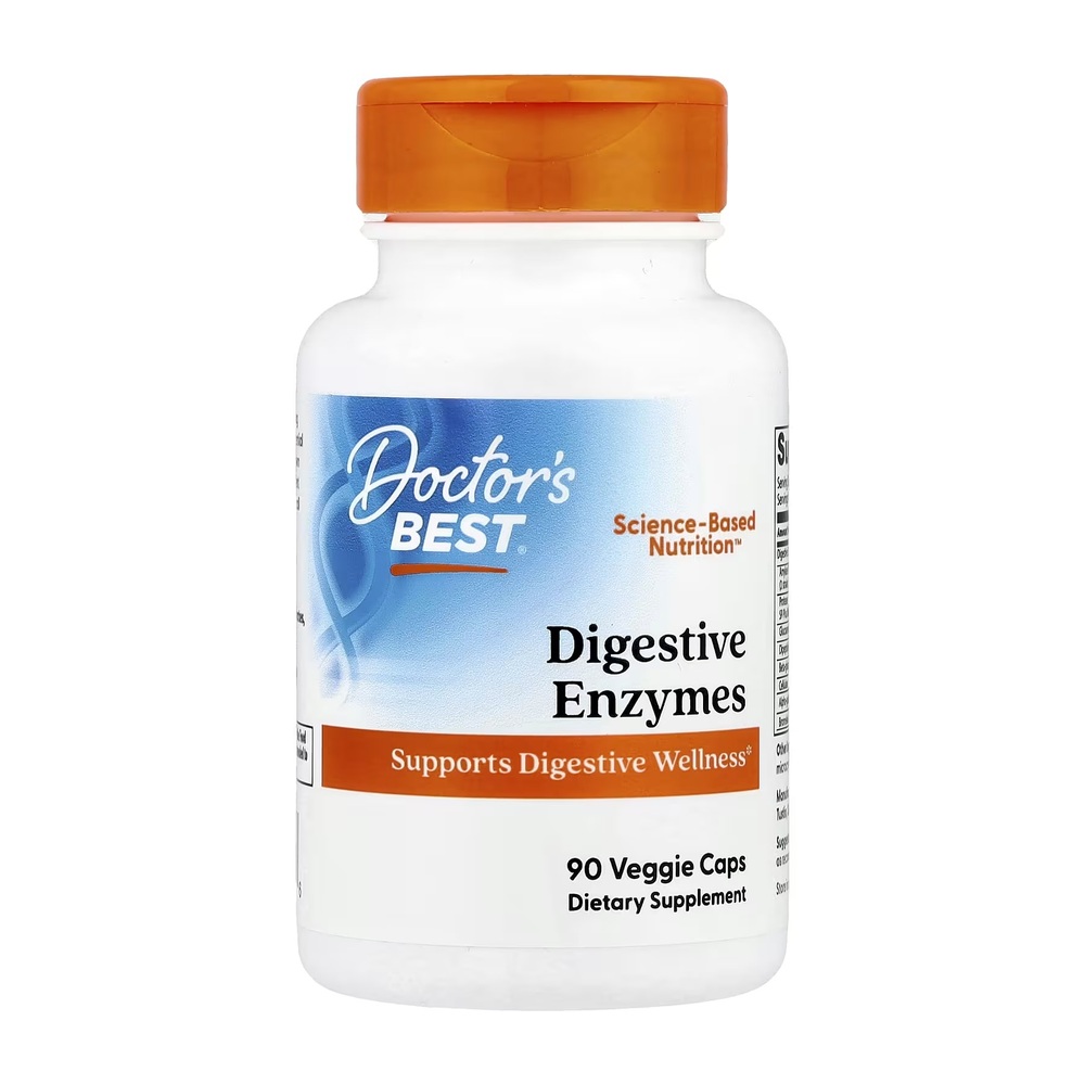 Digestive Enzymes, 90 Veggie Caps Doctor's Best