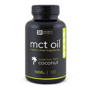 MCT OIL 120 Softgels SPORTS Research