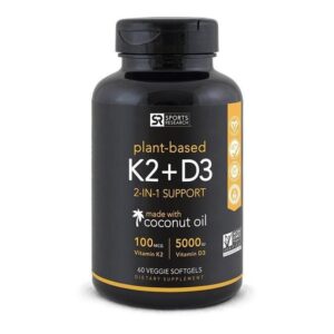 Vitamina K2 + D3 60 veggie softgels SPORTS Research