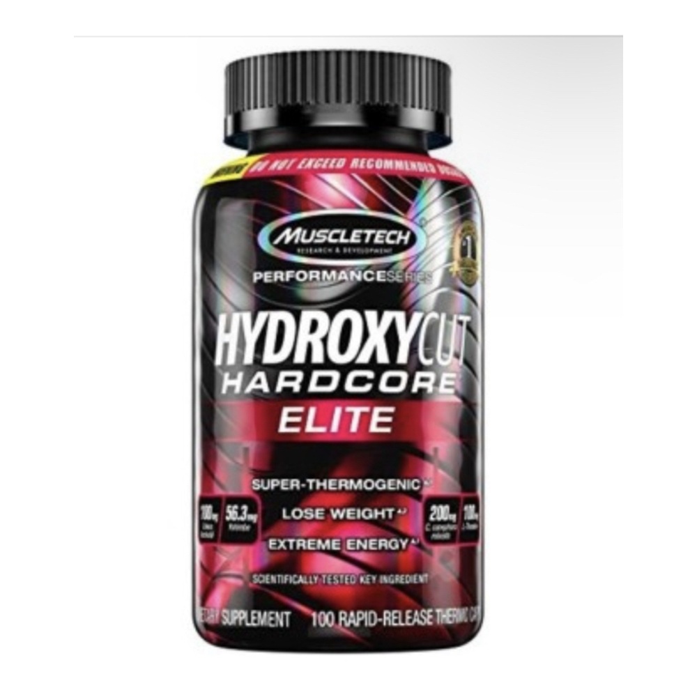 HydroxyCut Hardcore Elite 100ct Muscle-tech