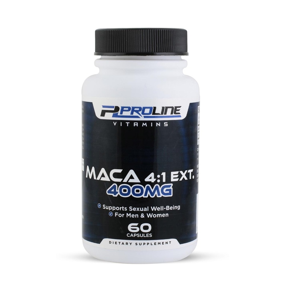 Maca 4:1 EXT 400 mg 60 Capsulas PLV Proline Vitamins