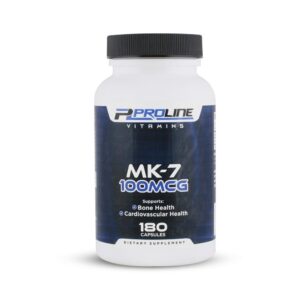 Mk7 100 mg 180 capsulas PLV Proline Vitamins